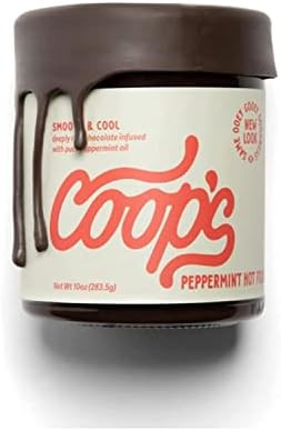 Coop's Peppermint Hot Fudge, All Natural Peppermint Hot Chocolate Gift Non GMO Chocolate Ice Crea... | Amazon (US)