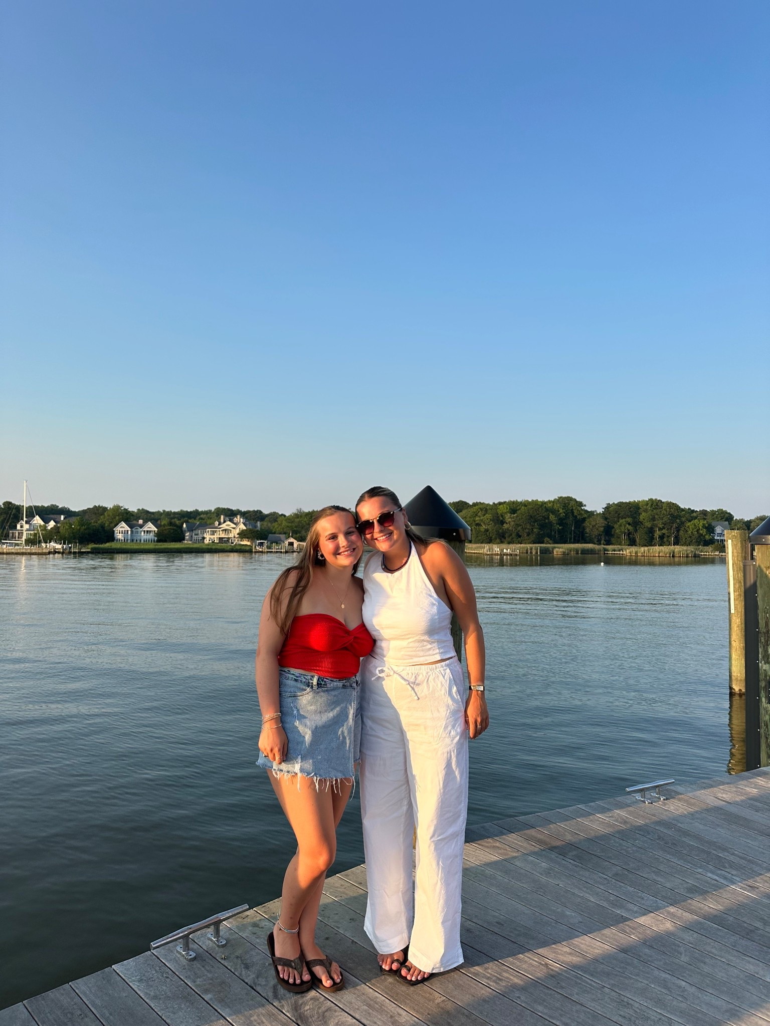 All white fit from Athleta 4th of July sale!! 

Wearing pants in small (sized down) 
& top in medium (true to size)

#LTKSeasonal #LTKTravel #LTKSaleAlert