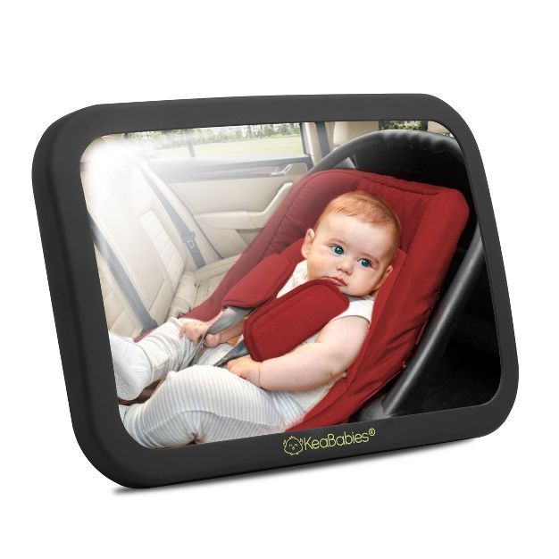 KeaBabies Baby Car Mirror, Large Shatterproof, Safety Baby Car Seat Mirror for Back Seat Rear Fac... | Target
