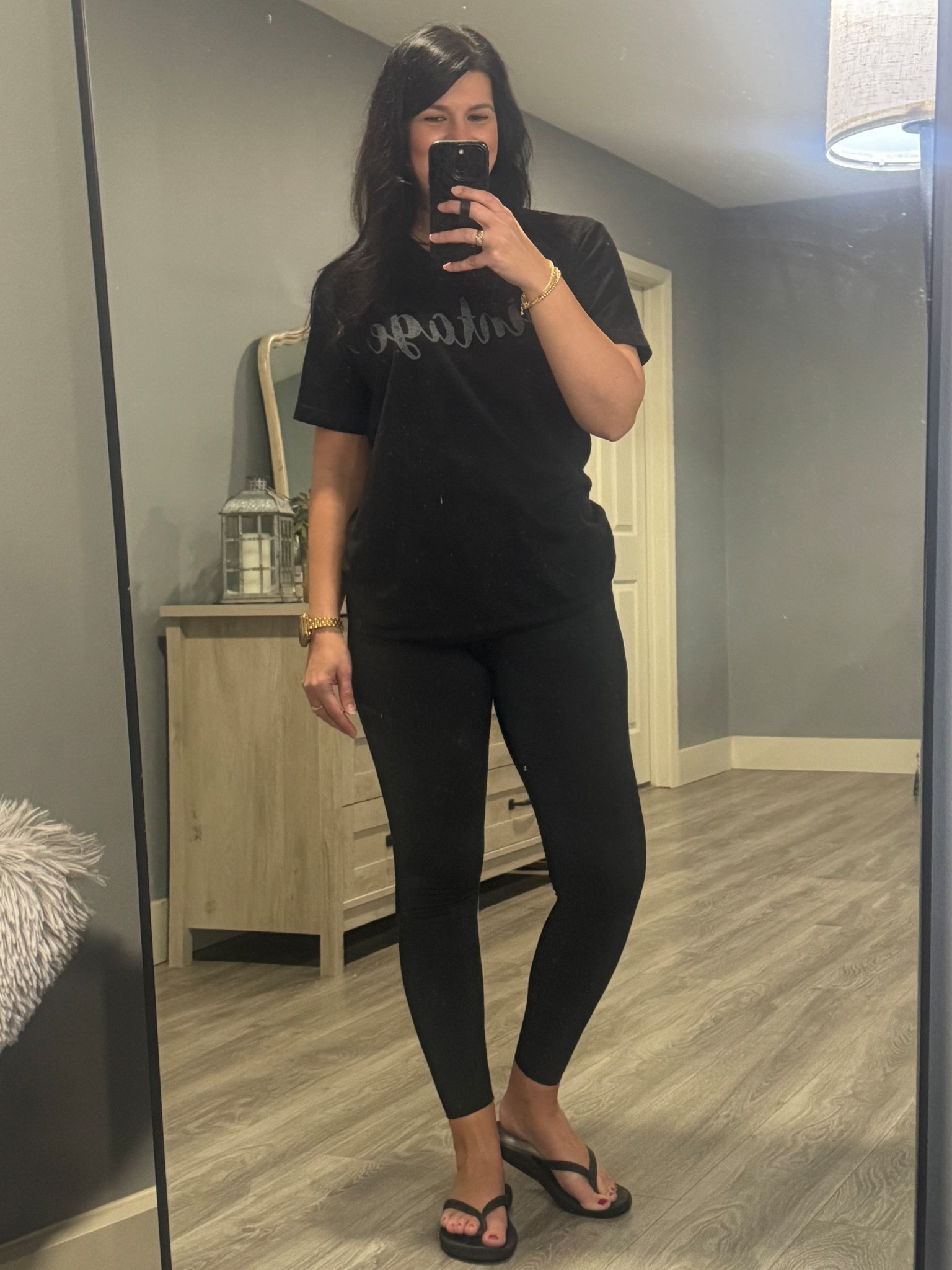 It was a beautiful, warm day today! I was happy to pull out my flip flops, but the fit today stayed casual. When my health gets the best of me, my go-to is always comfort. Cue the leggings and a well-loved tee  

#LTKSeasonal #LTKSpringSale #LTKSaleAlert