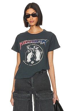 DAYDREAMER Fleetwood Mac Us Tour 77 Tee in Vintage Black from Revolve.com | Revolve Clothing (Global)