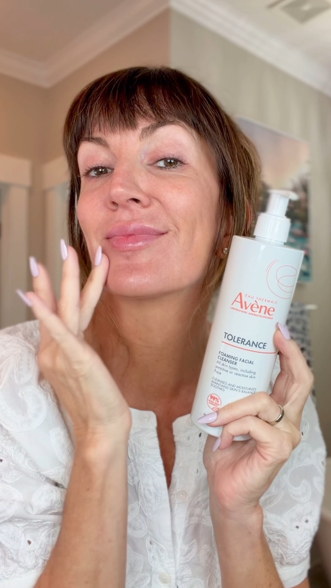 #ad No more dry , parched 😬 feeling skin after washing my face! This @aveneusa Tolerance Foaming Facial cleanser, gets the job done without stripping. Leaving my complexion very soft and perfectly prepped for my next steps! now available @Target #targetpartner #sensitiveskin

#LTKgrwm #LTKselfcare #LTKBeauty
