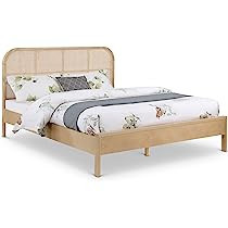Meridian Furniture SienaNatural-K Siena Collection Mid-Century Modern King Bed with Solid Ash Wood,  | Amazon (US)