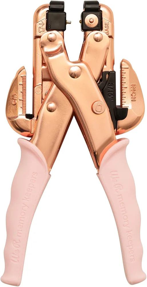 Crop-A-Dile Hole Punch & Eyelet Setter-Rose Gold | Amazon (US)