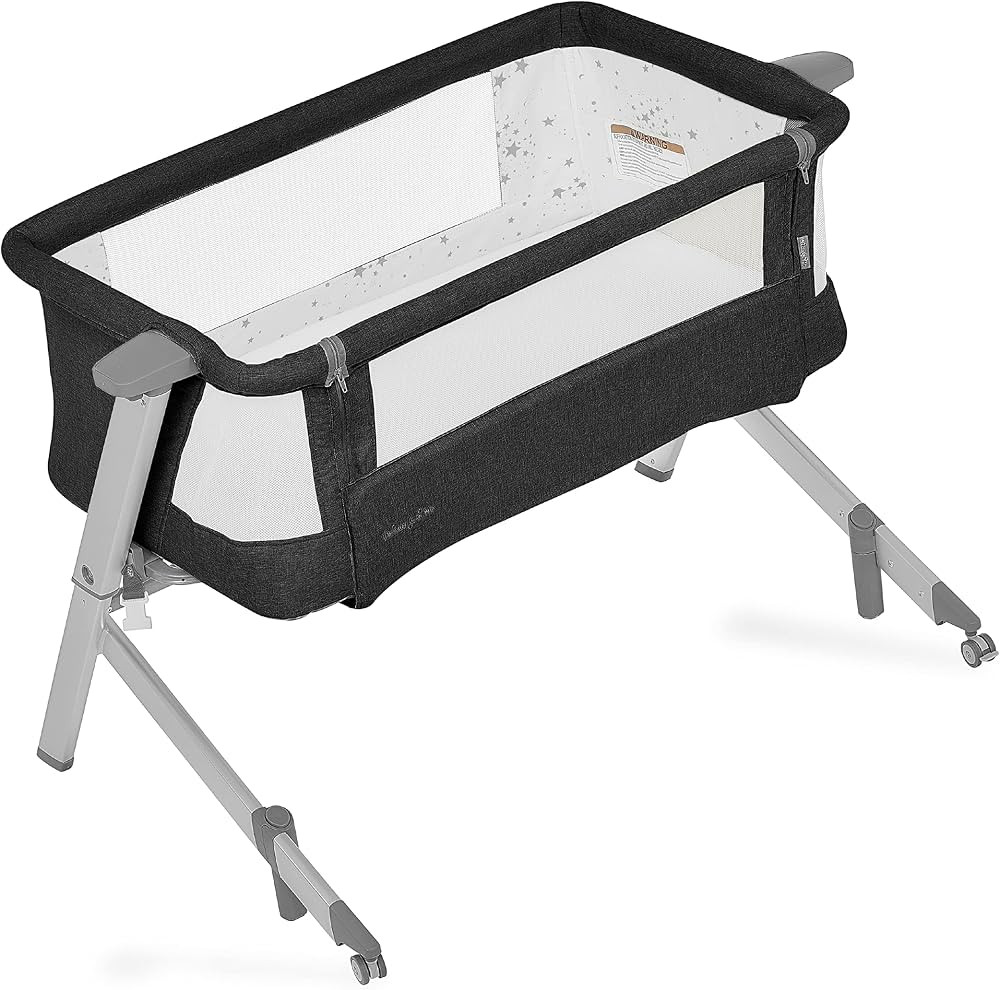 Skylar Bassinet and Beside Sleeper in Black, Lightweight and Portable Baby Bassinet, Five Positio... | Amazon (US)