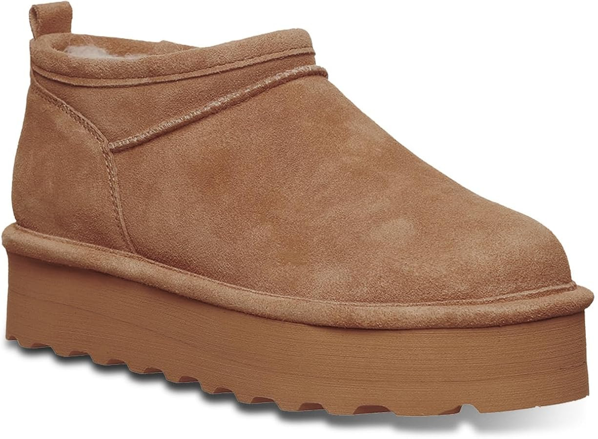 BEARPAW Women's Retro Super Shorty Boot | Women's Ankle Boot | Women's Slip On Boot | Comfortable... | Amazon (US)