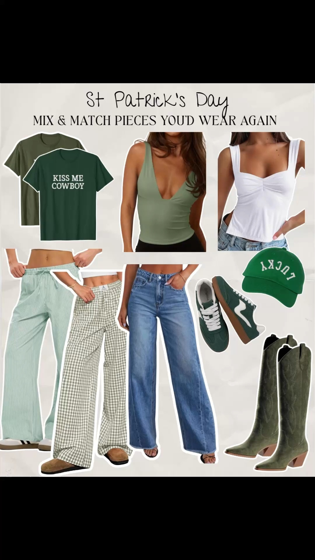 Mix .& match pieces you can create the cutest st Patrick’s day fit from ⭐️🍀💚

#LTKSeasonal #LTKfindsunder50 #LTKstyletip