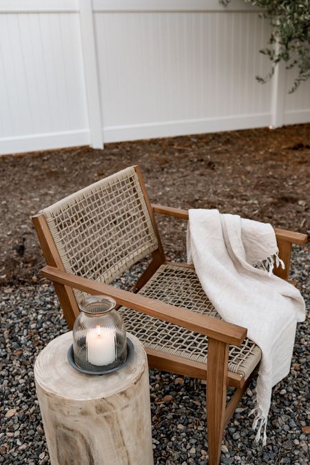 These chairs look like wood but are made of metal! And our new fire pit is great quality. Both the chairs and fire pit are on sale now! #JossandMainPartner #JMSummerEdit @jossandmain

#LTKhome #LTKsalealert