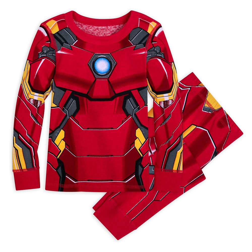 Iron Man Costume Glow-in-the-Dark PJ PALS for Kids | Disney Store