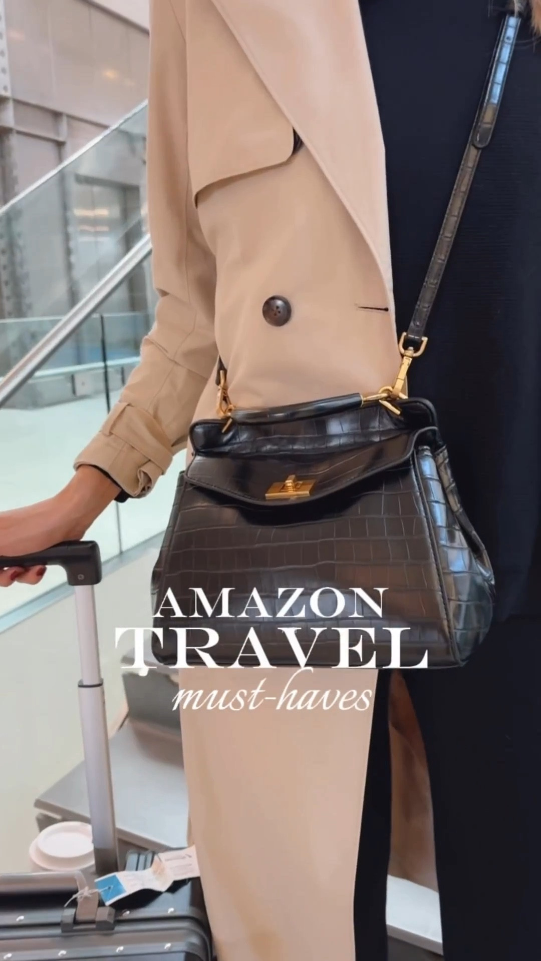 Amazon travel must have!
Loving handbag 
Amazing carry on 
Stunning sunnies 
I love all of these travel essentials, the quality it’s amazing and perfect for traveling.
Travel essentials 
Travel outfit 
Airport outfit 
Cozy set 
Cozy travel outfit 



#LTKTravel #LTKootd #LTKU