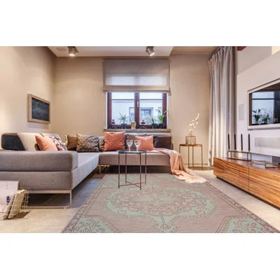 Lydia Oriental Pink Hand Knotted Wool Rug | Wayfair North America