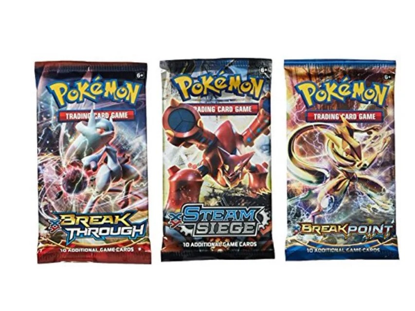 Pokemon Random Booster Cards, Pack of 3 | Walmart (US)