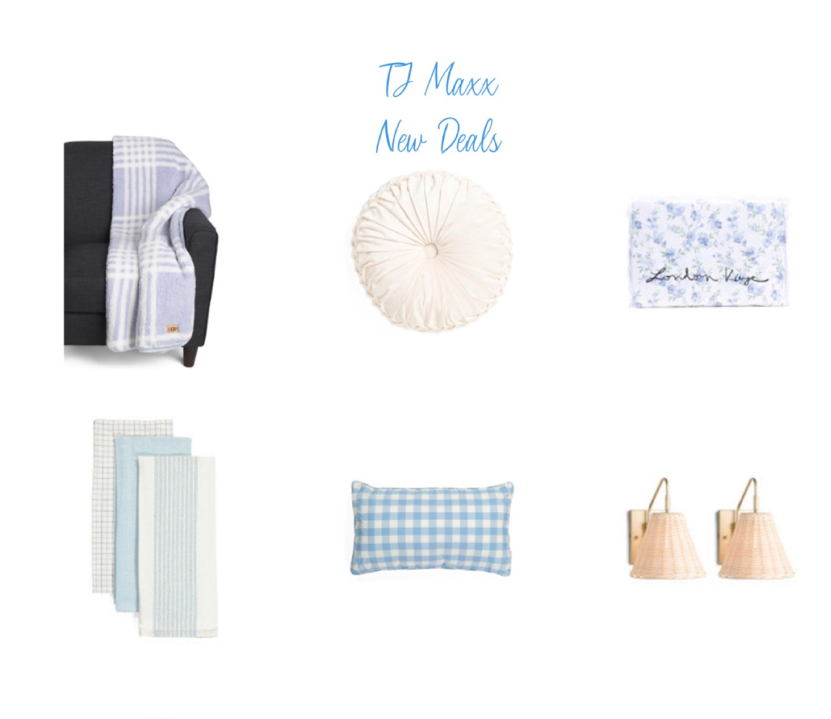 Home Decor Deals at TJ Maxx New arrivals lights, pillows, Ugg blankets & more 

#LTKhome #LTKsalealert #LTKfamily
