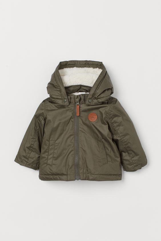 Faux Shearling-lined Jacket | H&M (US + CA)