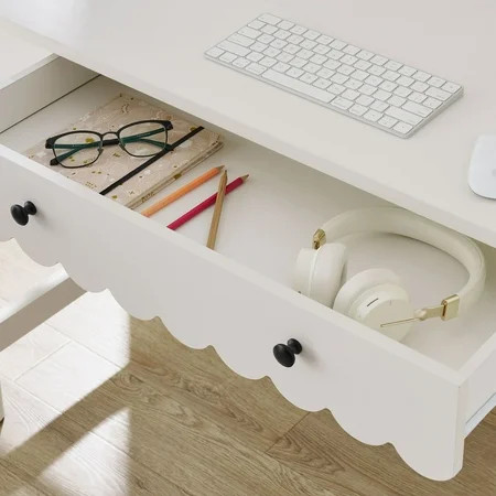 Emmeline Writing Desk in White | Walmart (US)