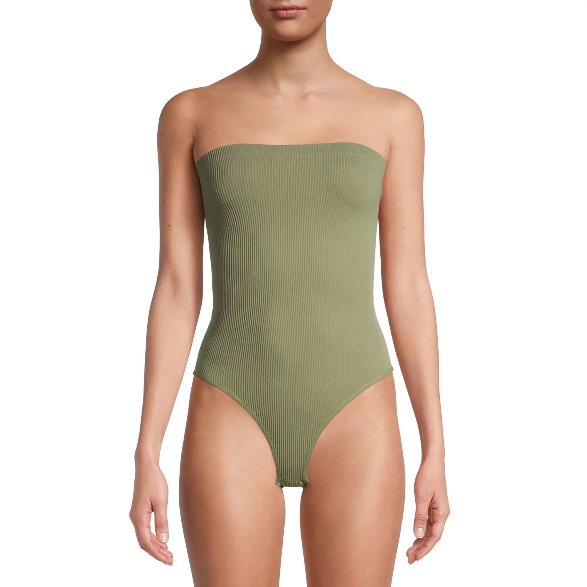 Eye Candy Juniors Strapless Thong Back Seamless Bodysuit | Walmart (US)