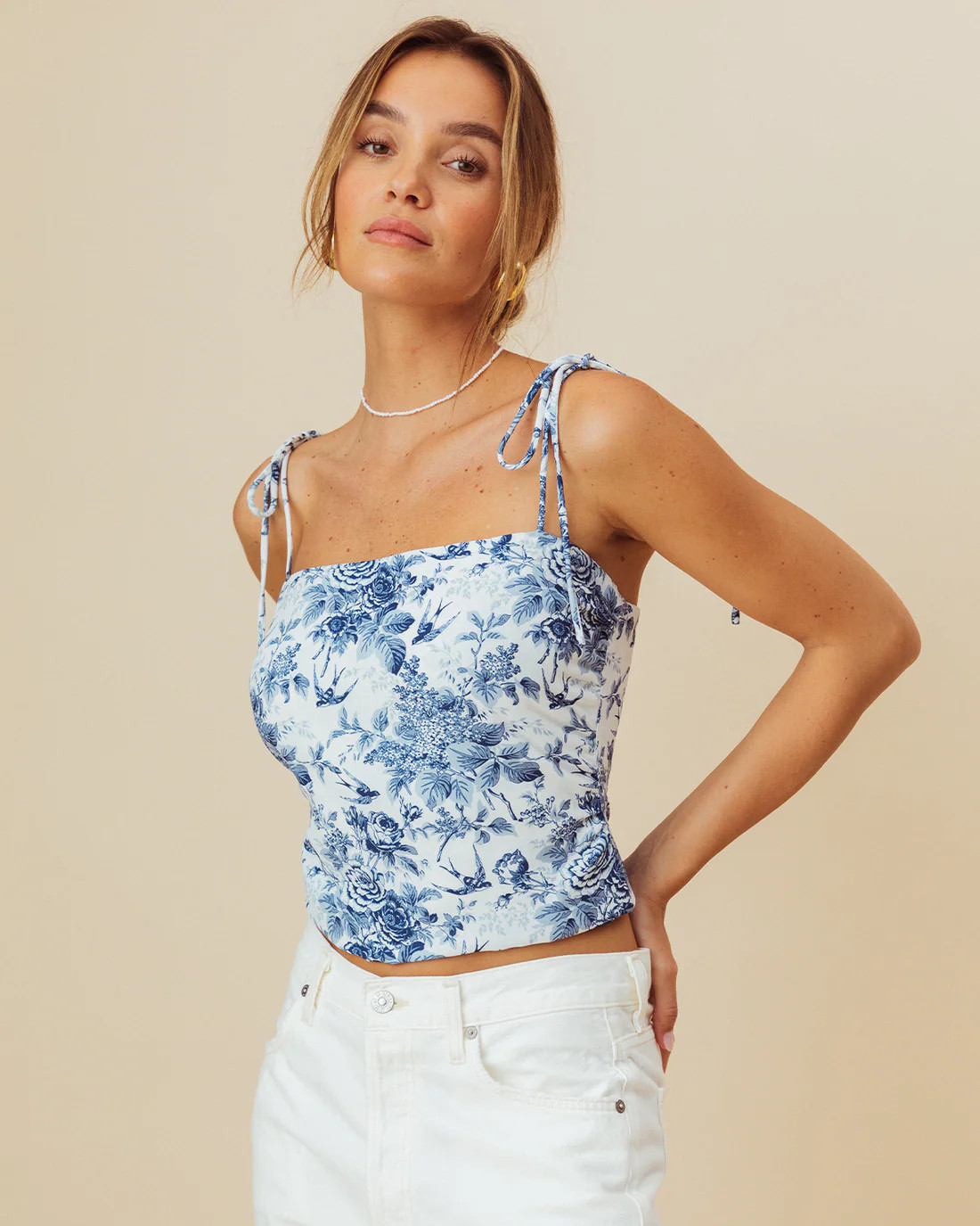 Snow Calico Top | Few Moda