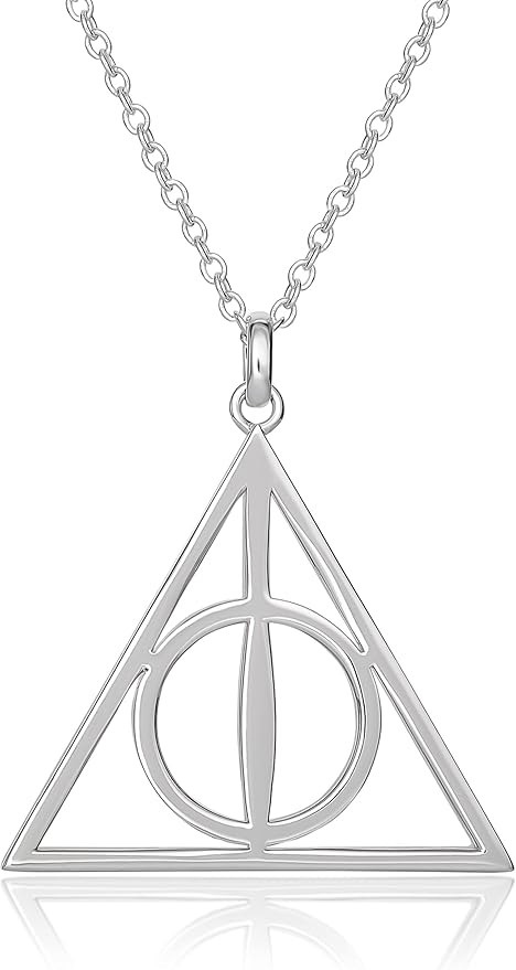 Harry Potter Womens Necklace - Pendant Necklace with 18-inch Chain Necklace Jewelry | Amazon (US)