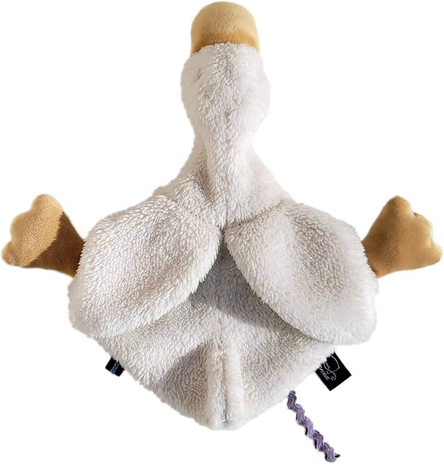 Helga The Goose, Pacifier Holder, Security Blanket Lovey, Infant Stuffed Toy, 9.8 Inches (Pack of... | Amazon (US)