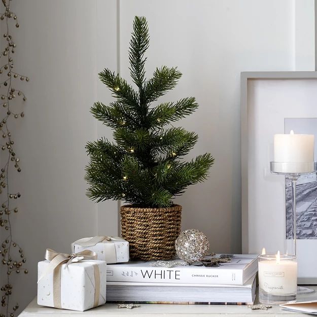 1.5ft Pre-Lit Christmas Tree | The White Company (UK)