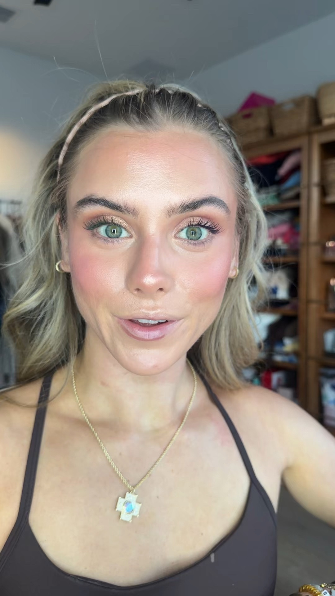 My lip combo of the day! Dibs beauty no pressure lip liner in toast (my code is SLOANE) my lip gloss is Fenty Beauty cooling lip ice gloss in melon  

#LTKSaleAlert #LTKFindsUnder50 #LTKBeauty