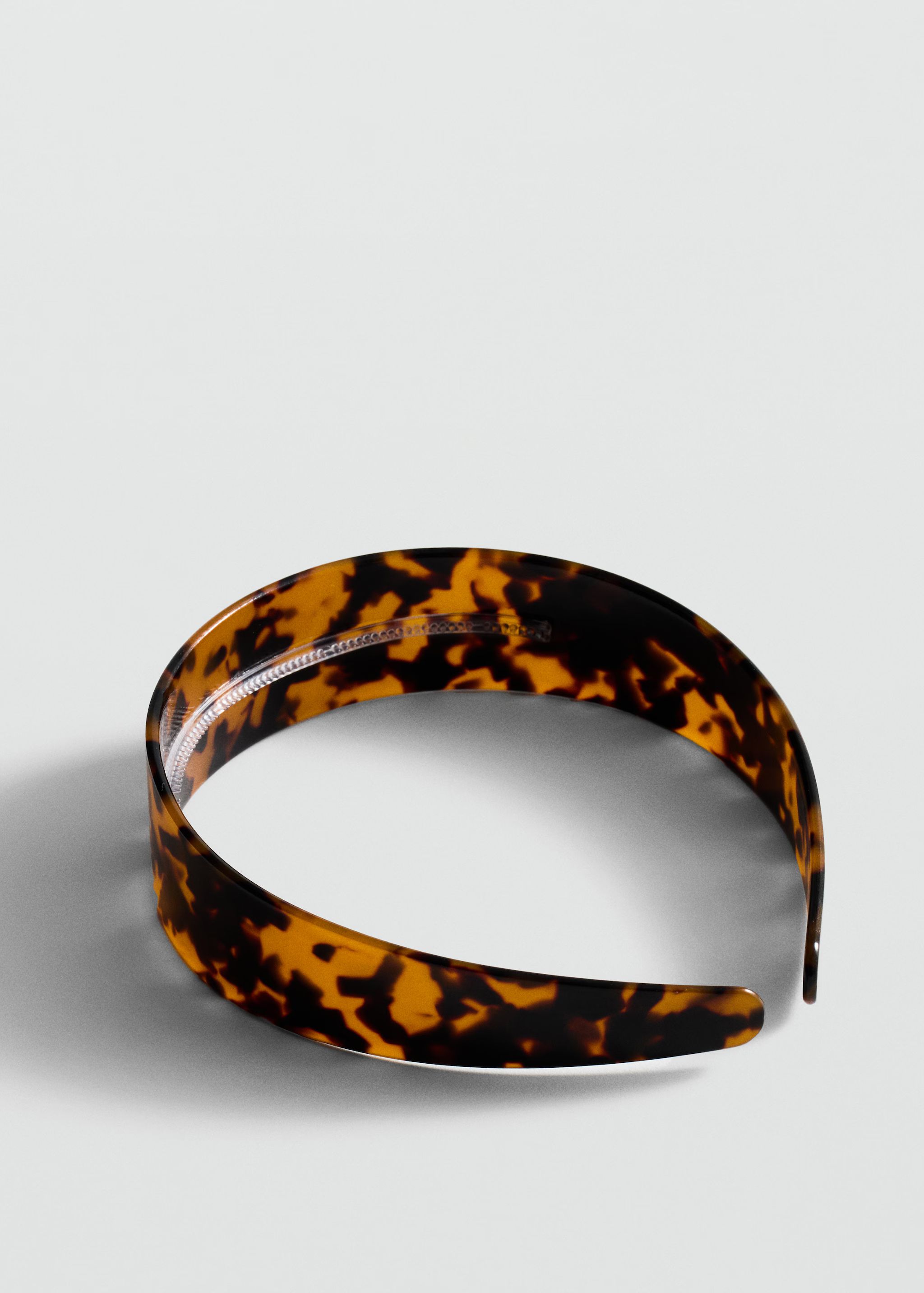 Tortoiseshell-effect headband | MANGO (UK)