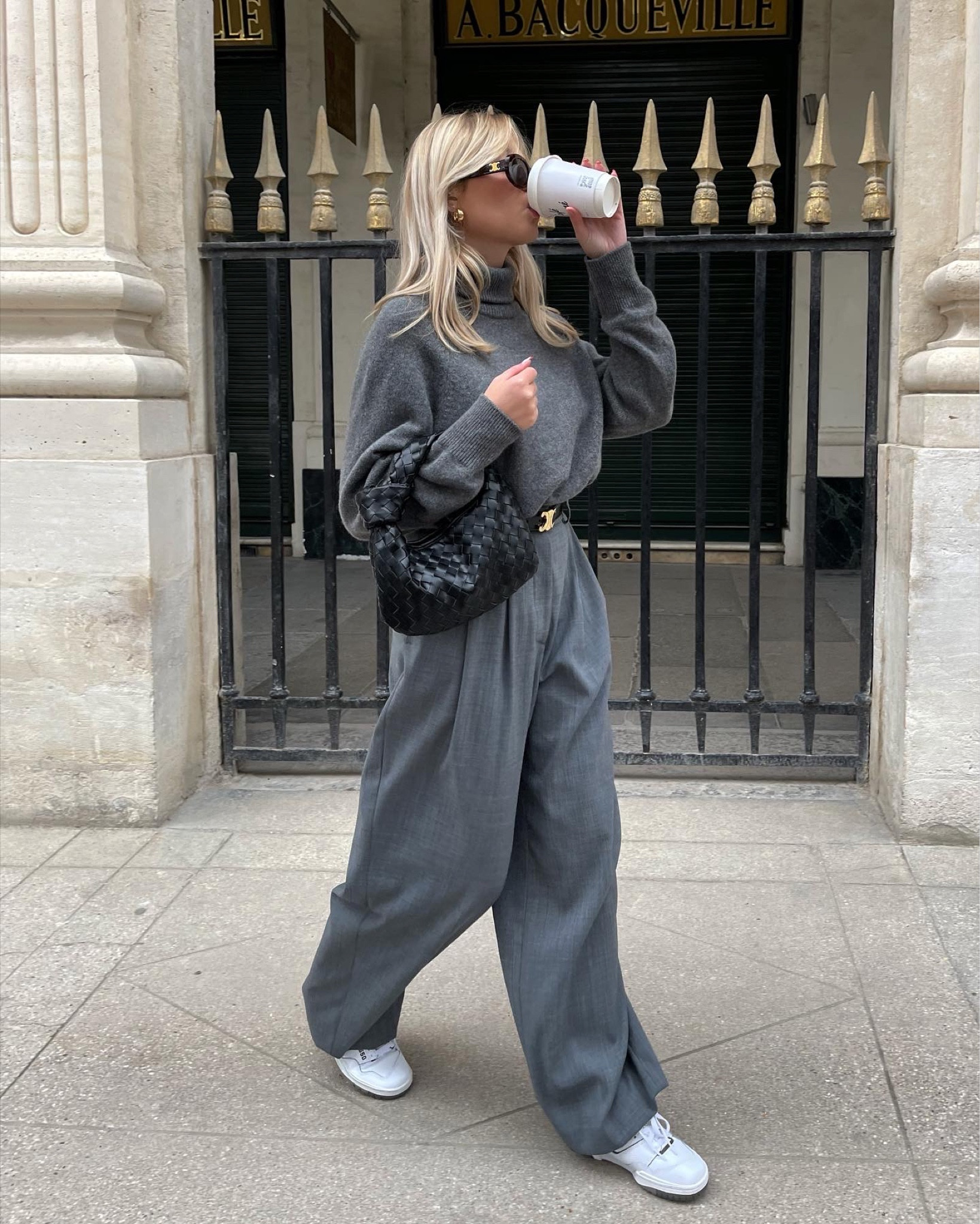 Layers in grey 
#winteringrey #outfitideas #parisienne

#LTKeurope #LTKSeasonal #LTKCyberweek