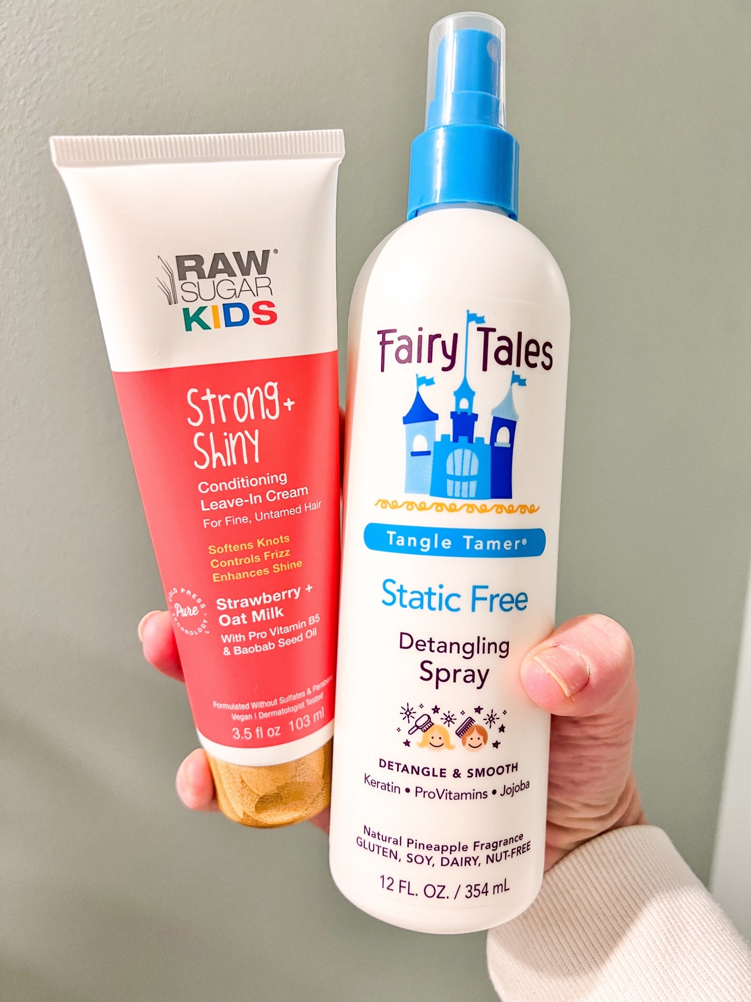 Some new hair care for my daughters- detangling spray is a must and I'm hoping the leave in cream helps with some hair dryness we've been experiencing. 

#LTKgrwm #LTKKids #LTKBeauty