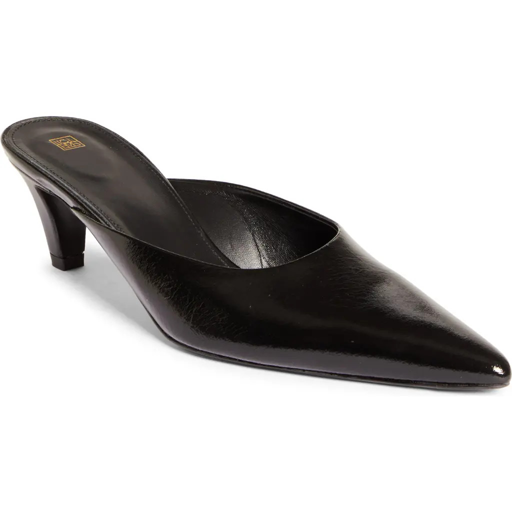 TOTEME The Pointed Toe Mule in Black at Nordstrom, Size 6Us | Nordstrom