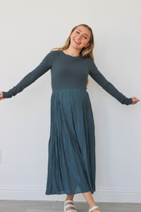 Teal Me A Secret Dress | Lash Next Door