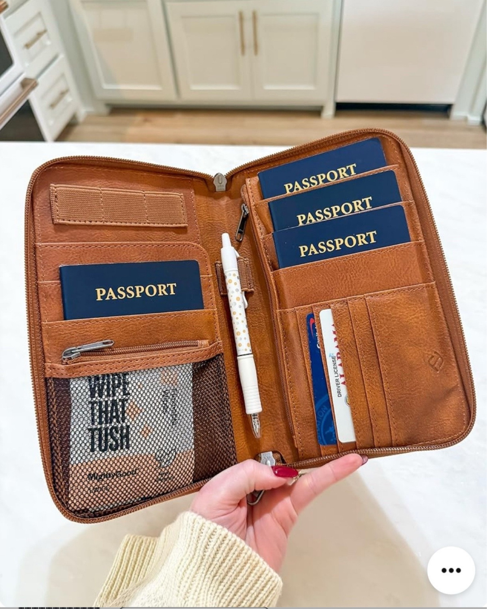 Passport case travel wallet is a must for family travel! 

Holds up to 5 passports. Has slots for 4 IDs/credit cards, a cash pocket, pen slot, boarding pass holder and more! 





Travel must haves 
Travel essentials 
Amazon finds 
Travel hack 
Passport case 
Passport wallet 


#LTKKids #LTKmomlife #LTKTravel