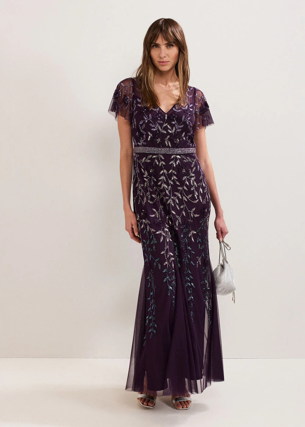 Kaida Beaded Dress | Phase Eight UK | | Phase Eight