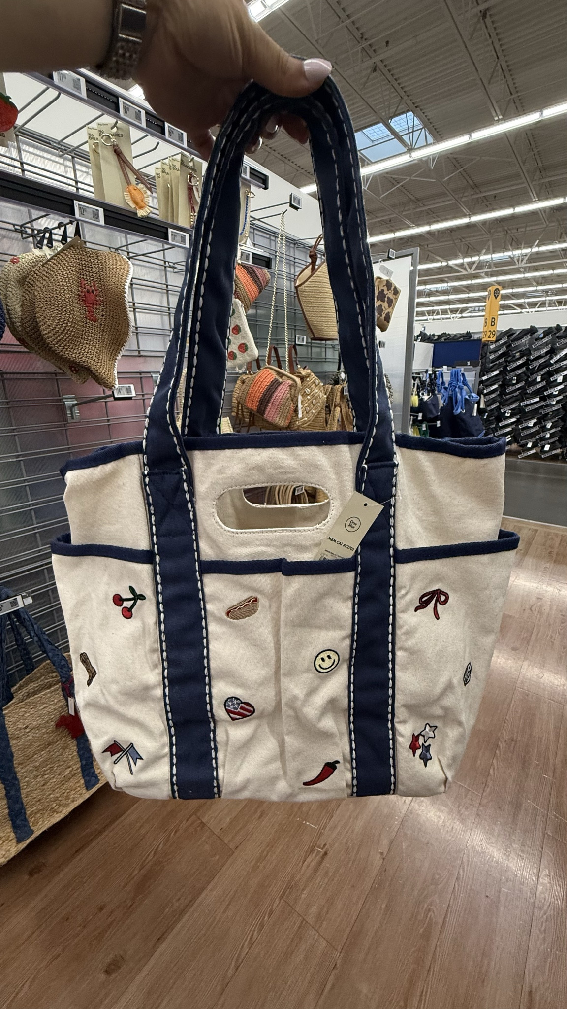 The cutest Walmart tote bag #walmart 

#LTKTravel #LTKHome #LTKSaleAlert