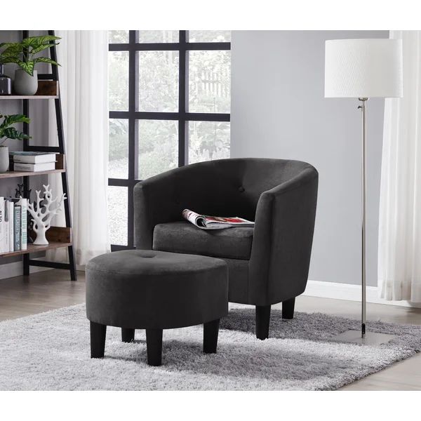 Waterville Upholstered Barrel Chair | Wayfair North America