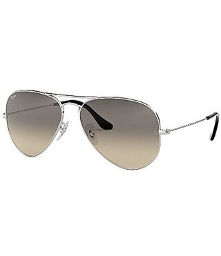 Ray-Ban Unisex 62mm Large Aviator Sunglasses - Silver | Dillard's