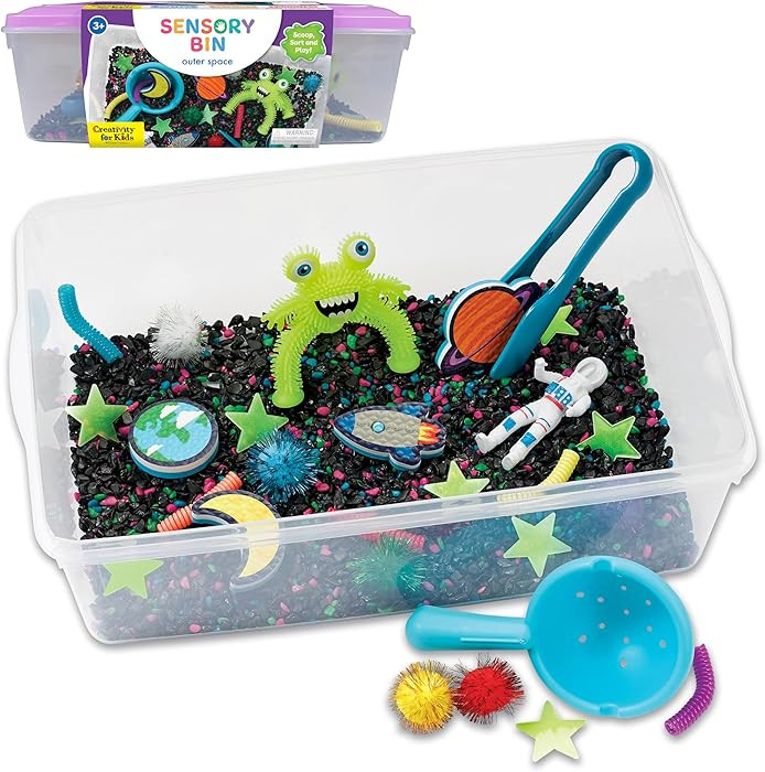 Creativity for Kids Sensory Bin Outer Space - Child Craft Activity for Boys and Girls (Ages 3+) | Amazon (US)