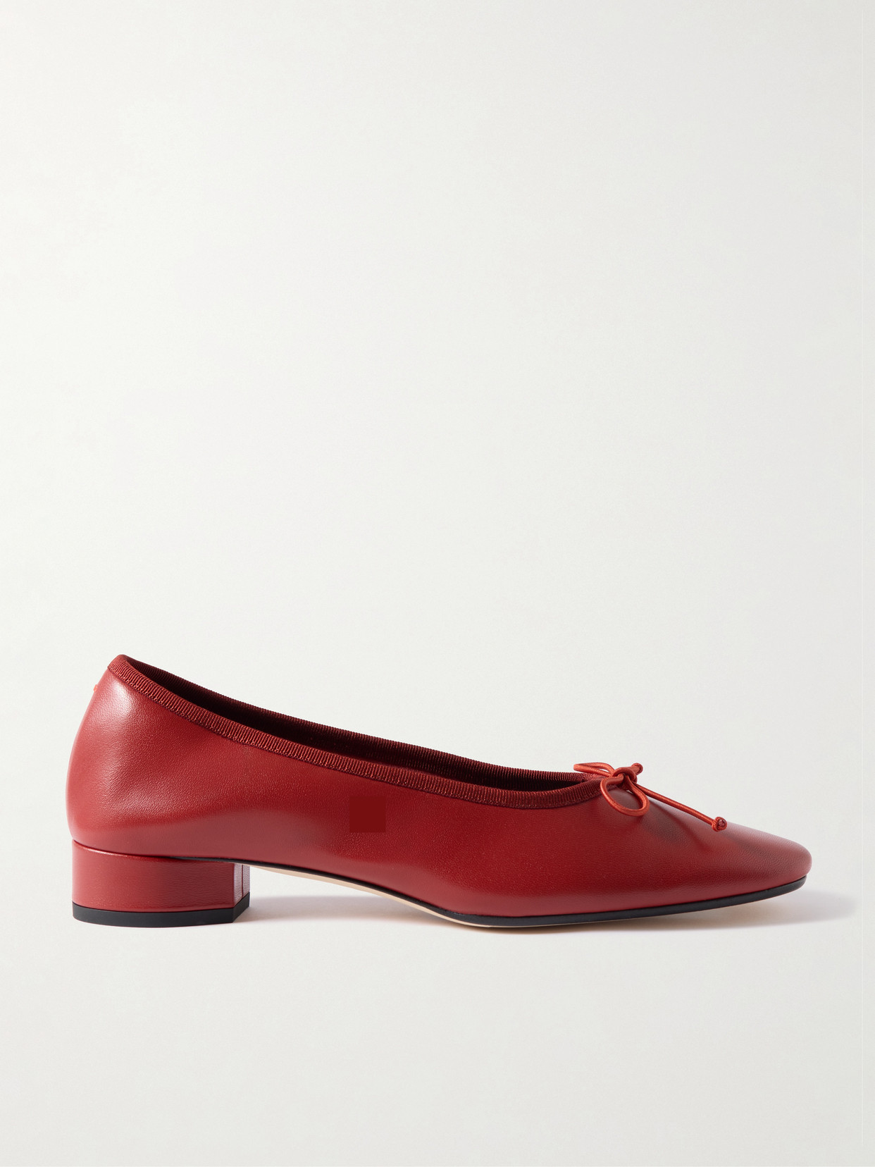 Aeyde - Onda Bow-detailed Leather Pumps - Red | NET-A-PORTER (UK & EU)