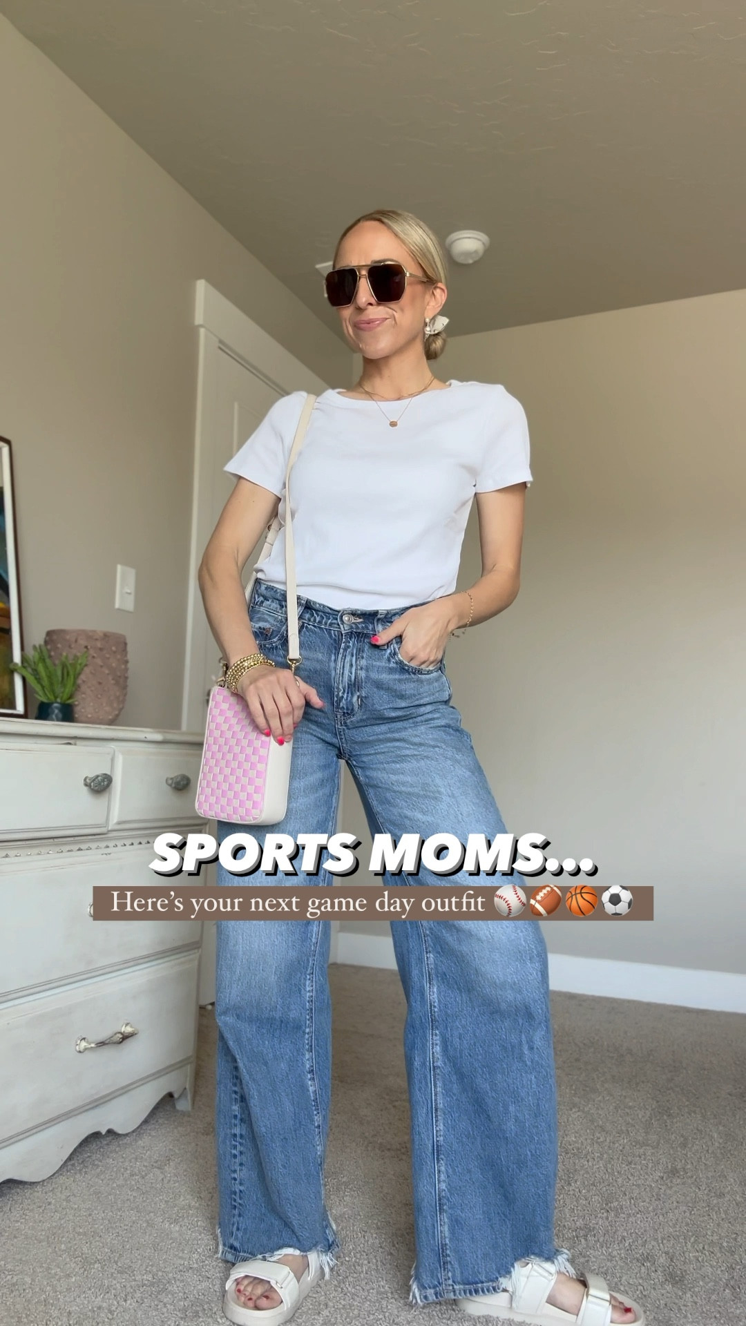 The perfect casual outfit for all of my sports moms!

Top: I’m wearing a small
Jeans: I’m wearing a size 25 Short (and I’m almost 5 ft 3 in.)

#LTKSeasonal #LTKStyleTip #LTKFindsUnder50