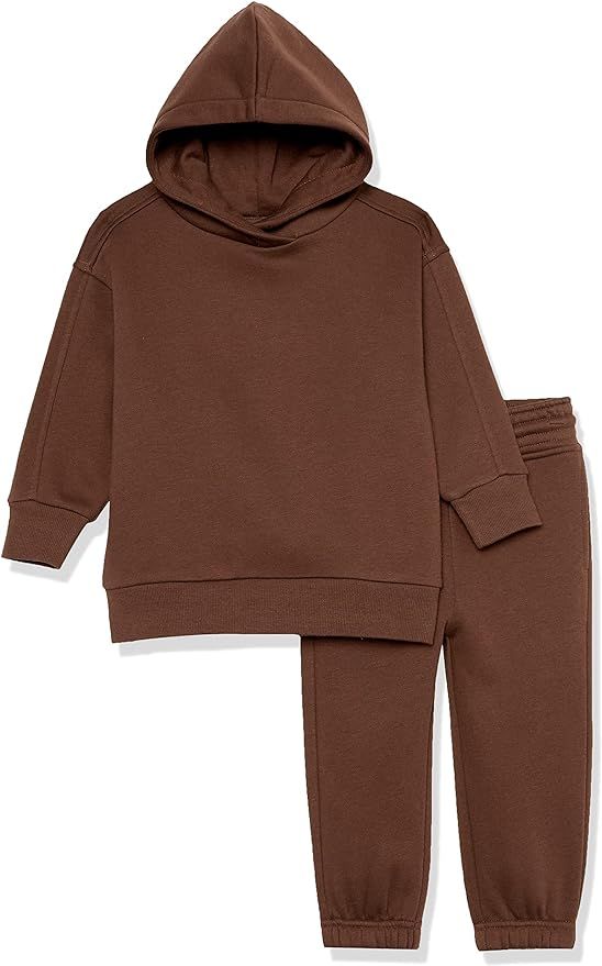 Amazon Essentials Unisex Kids and Toddlers’ Modern Sweat Set, Pack of 2 | Amazon (US)