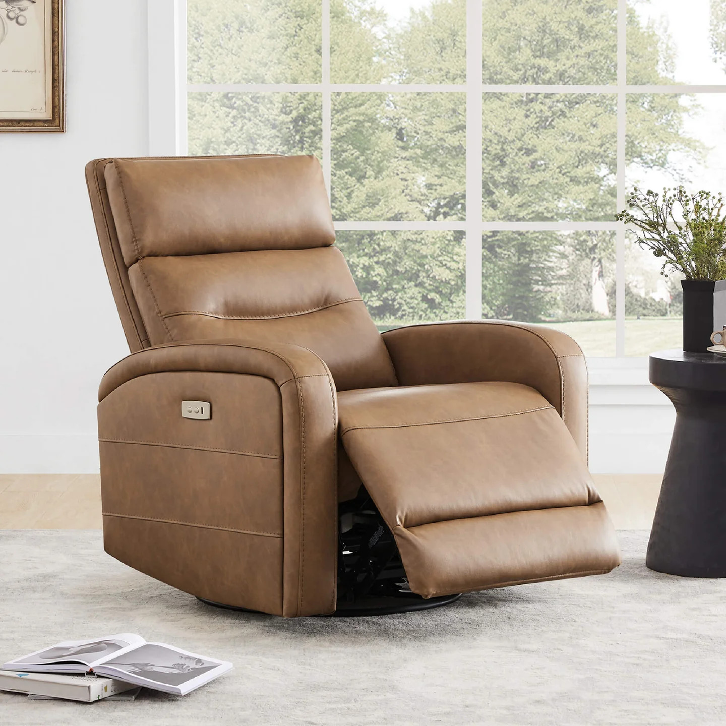 Power Swivel Glider | Ultimate Nursery Comfort, Quiet Recline | Chita