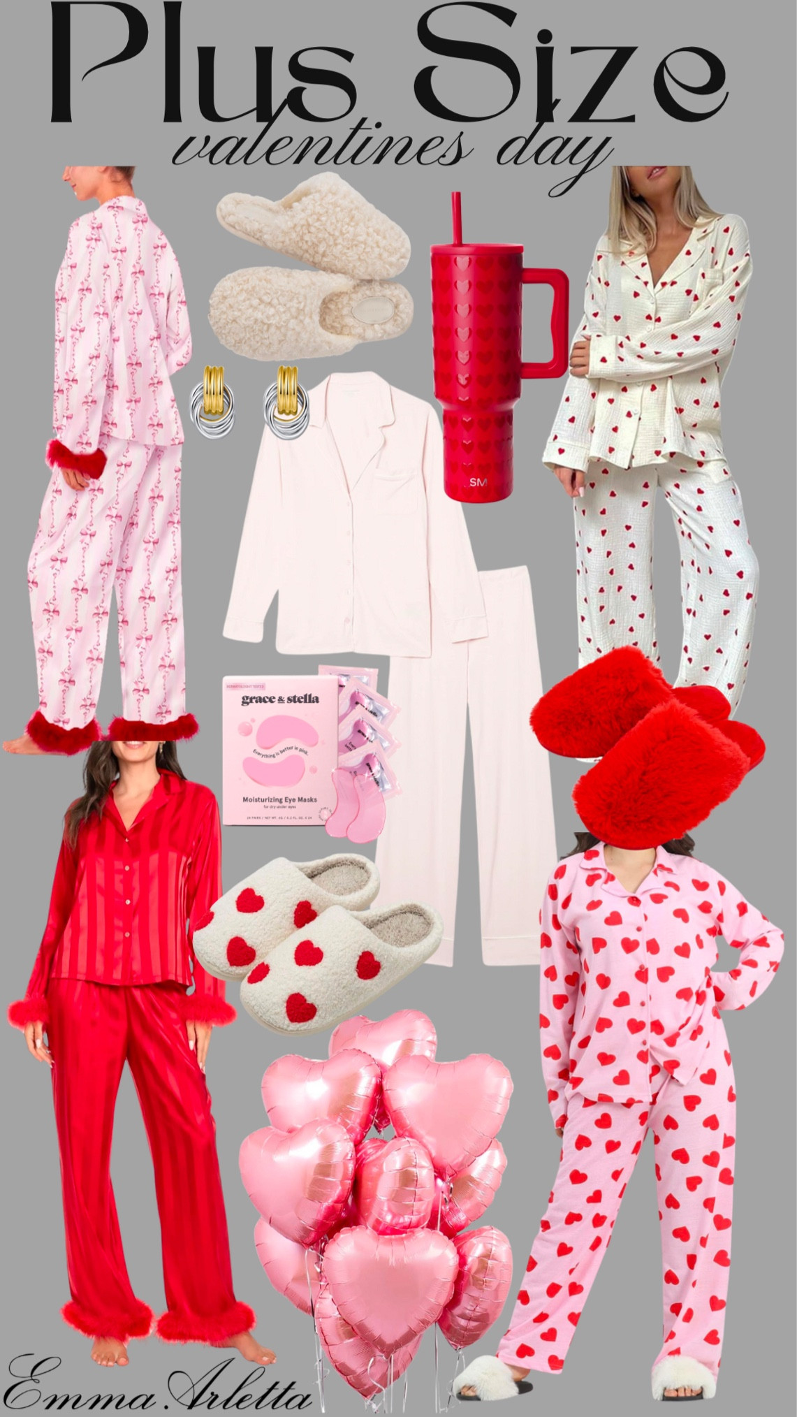Galentines inspo 🎀✨🌹🎟️🍷🥰

Valentine’s Day, galentines, pajamas, Valentine’s Day outfit, pajama party, sleepwear 

#LTKSeasonal #LTKPlusSize #LTKStyleTip