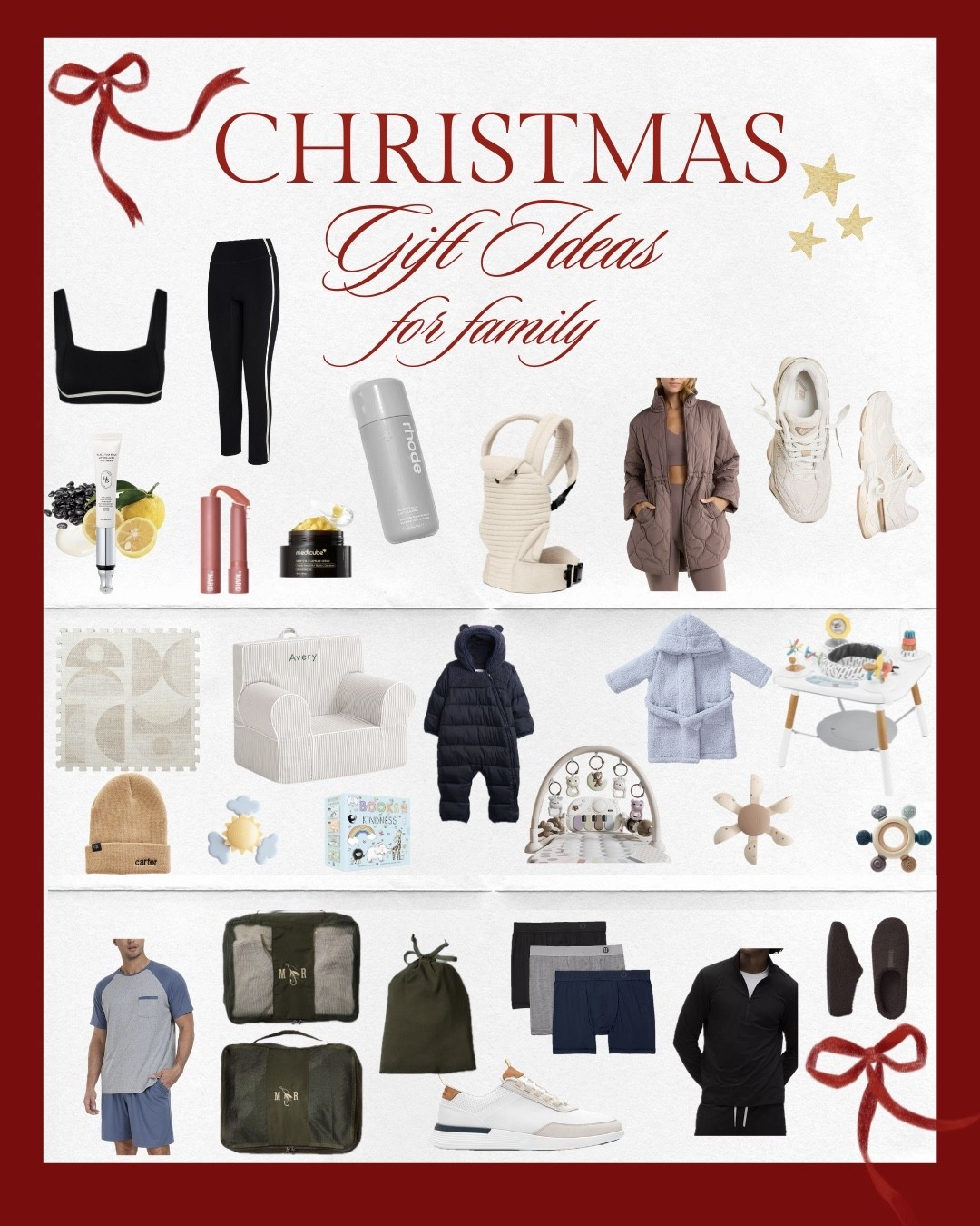 gift guide for the entire family 

#LTKCyberWeek #LTKHoliday #LTKGiftGuide