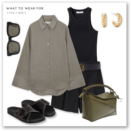 A casual black & khaki summer day look 🫶

#LTKitbag #LTKstyletip #LTKSeasonal