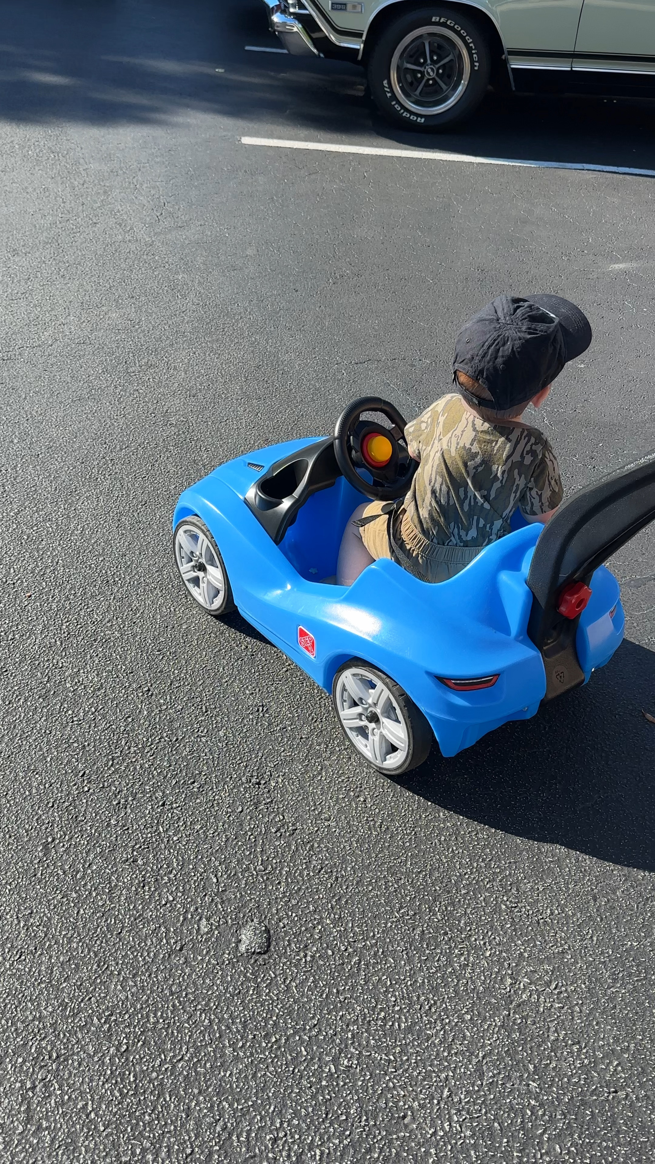 This has been the best little car he has so much fun riding around in it! 

#LTKFamily #LTKBaby #LTKTravel
