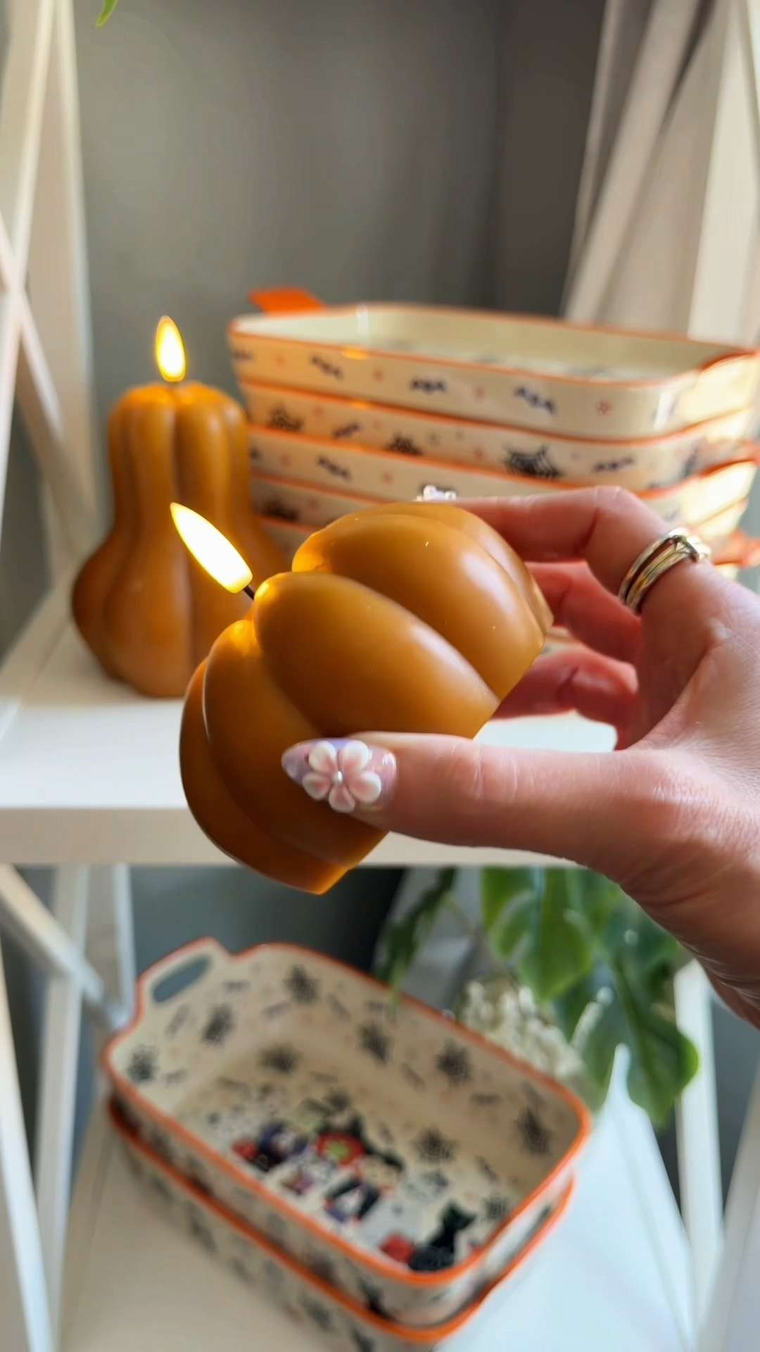 Already mentally decorating for fall 🍂These pumpkin candles are such a cute cozy touch without the mess.

#LTKHome #LTKSeasonal #falldecor #pumpkindecor #earnscommissions 

 #LTKSeasonal #LTKHome