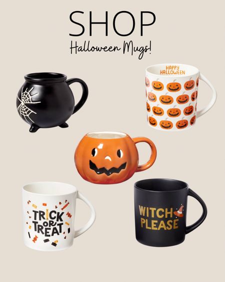 Halloween Mugs - IN STOCK! 🎃
Order now to have for next year! Seasonal mugs are my favorite & make my morning coffee a lot more fun! 👻☕️

#LTKHalloween #LTKhome #LTKfindsunder50