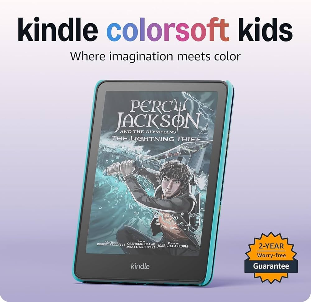 Amazon Kindle Colorsoft Kids 16GB (newest model) – waterproof with a 2-year worry-free guarante... | Amazon (US)