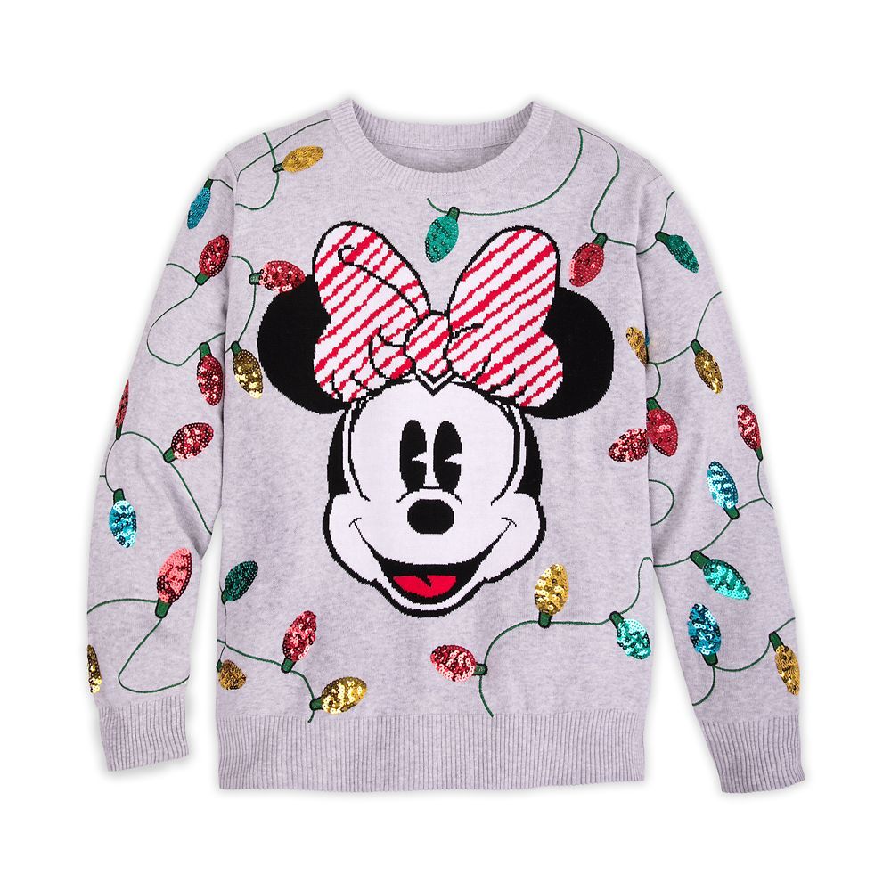 Minnie Mouse Holiday Cheer Sweater for Women | Disney Store