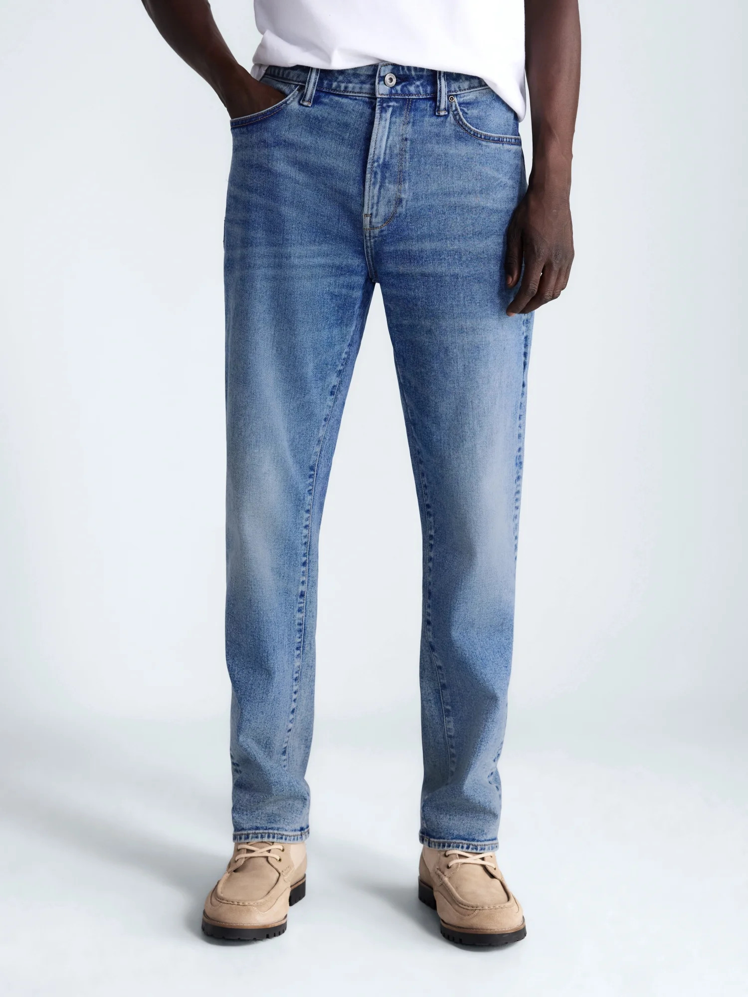 Free Assembly Men's Straight Fit Jeans, Waist Sizes 29-40 - Walmart.com | Walmart (US)