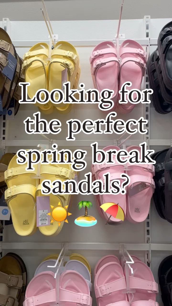 Grab these ADORABLE platform sandals from Target for only $16 on sale! 👏 These are perfect for an upcoming vacation or to keep until summer. So comfy and I love the pastel colors! 

#targetfinds #targetstyle #targetshoes

#LTKmidsize #LTKSeasonal #LTKsalealert